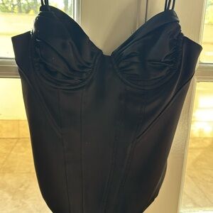 Sexy black body suit by Zara
